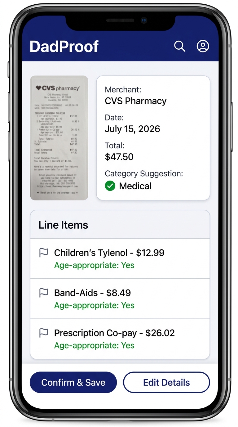 Gemini AI Receipt Scanner